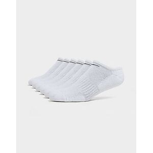 Nike 6-Pack No Show Sokker, White