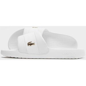 Lacoste Serve Pin Slides, White