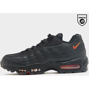 Nike Air Max 95 Herre, Black/Safety Orange/University Red