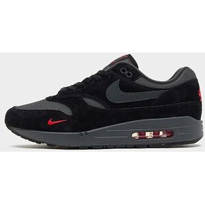 Nike Air Max 1 Herre, Black/University Red/Anthracite