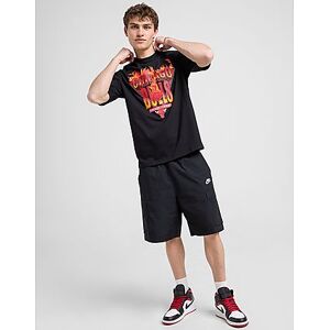 New Era NBA Chicago Bulls Flame T-Shirt, Black