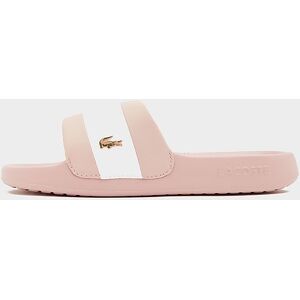 Lacoste Serve Pin Slides Women's, Pink