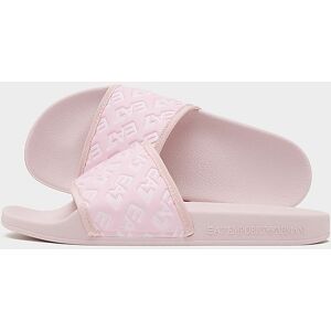 Emporio Armani EA7 All Over Print Slides Women's, Pink