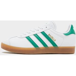 adidas Originals Gazelle Dame, Cloud White / Bold Green / Gold Metallic