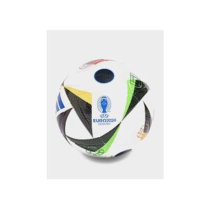 adidas Euro 2024 League J350 Football, White / Black / Glow Blue