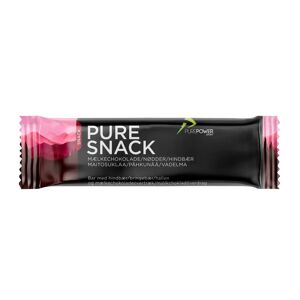 Purepower Pure Snack - Hindbær 40 G - Energy Snack
