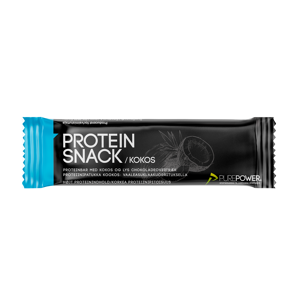 PurePower Protein Snack Kokos 40 g - BEDST FØR 14/9-2023