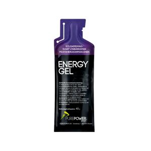 Purepower Energy Gel Solbær 40 G - Energi Gel