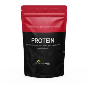 Purepower Valleprotein Jordbær 400g - Proteinpulver