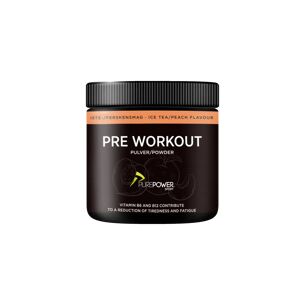 Purepower Pre-Workout Pwo Ice Tea Peach 300 G - Energipulver
