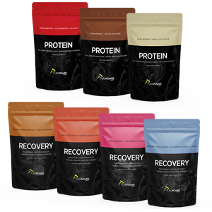 PurePower Mix 3 x 400 g Proteinpulver eller Recovery pulver