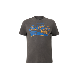 Jack & Jones - T-shirt jjeLogo Tee SS O-neck 2 Col 23/24 P - Grå - 6XL