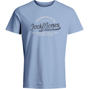 Jack & Jones - T-shirt jprBlulouie SS Tee Crew Neck - Blå - 6XL