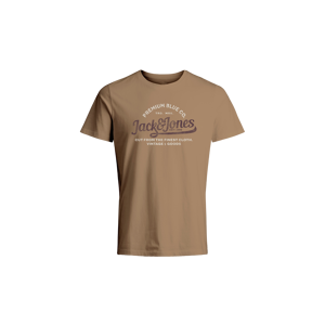 Jack & Jones - T-shirt jprBlulouie SS Tee Crew Neck - Brun - 6XL