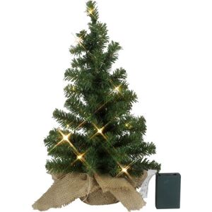 Star Trading Toppy Kunstigt Juletræ Med Lys, 45 Cm  Grøn