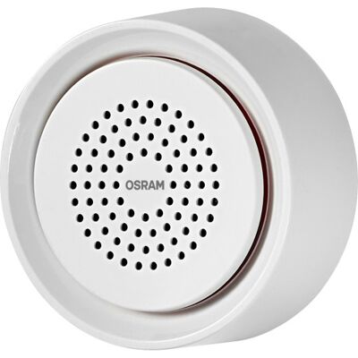Osram Smart+ Wifi Alarmsirene, Hvid 64x64x30 mm white plastic Osram Smart+ Wifi Alarmsirene, Hvid 64x64x30 mm white plastic