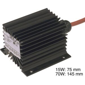 Devitronic Tavlevarmelegeme 15w 12-48v