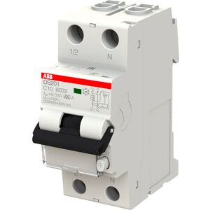 Abb Ds201 Hpfi Kombiafbryder C, 1p+n, 16a