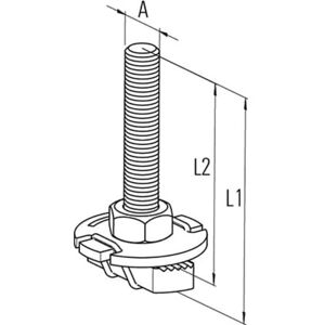 fischer Samontec Fhs Clix S M8 X 40 Hammerhovedbolt