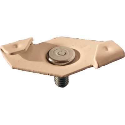 MTO 100 Stk Tm Beslag For T-Loft Med Skrue M6x16 Mm Type Diamand Elforzinket MTO 100 Stk Tm Beslag For T-Loft Med Skrue M6x16 Mm Type Diamand Elforzinket