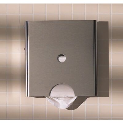 D-line Papirdispenser, Vægmonteret, D Line, Sanitet. 285 x 300 x 123 mm stainless steel stainless steel D-line Papirdispenser, Vægmonteret, D Line, Sanitet. 285 x 300 x 123 mm stainless steel stainless steel