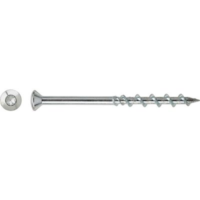 Dewalt Wall Dog Montageskrue, 70 Mm, Torx, 100 Stk., Krom Krom Dewalt Wall Dog Montageskrue, 70 Mm, Torx, 100 Stk., Krom Krom