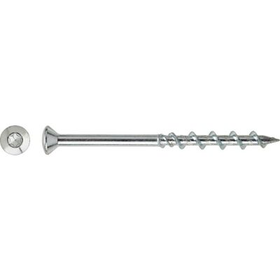 Dewalt Wall Dog Montageskrue, 50 Mm, Torx, 100 Stk., Krom Krom Dewalt Wall Dog Montageskrue, 50 Mm, Torx, 100 Stk., Krom Krom