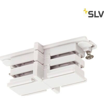 SLV Stor Hvid Isoleret 3-Faset Montageskinne Koble SLV Stor Hvid Isoleret 3-Faset Montageskinne Koble