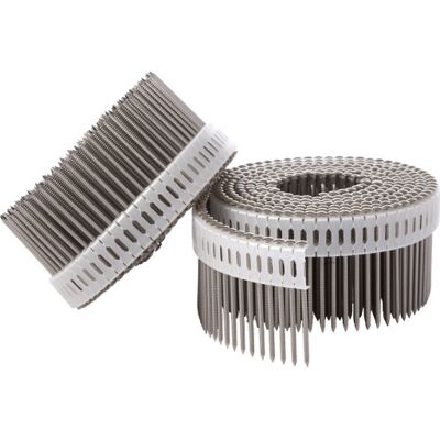 Paslode Slagskrue Fh 0°, Tromle,2,8/3,2 X 55 Mm, A2, 1950 Stk. Paslode Slagskrue Fh 0°, Tromle,2,8/3,2 X 55 Mm, A2, 1950 Stk.