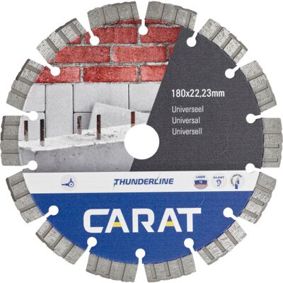 Carat Diamantklinge Thunderline Ceb-Tt, Ø180/22,2 Mm Ø180/22,0 mm Carat Diamantklinge Thunderline Ceb-Tt, Ø180/22,2 Mm Ø180/22,0 mm