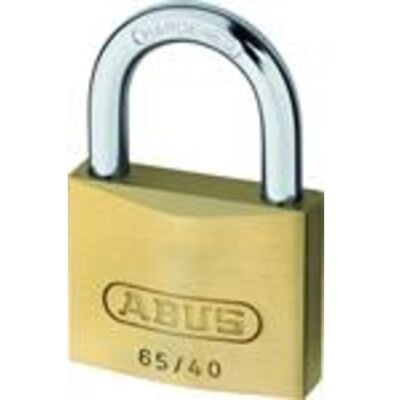 ABUS Messing Lås Model 65/40mm Samme Nøgle - Sikkerhedsniveau 5 ABUS Messing Lås Model 65/40mm Samme Nøgle - Sikkerhedsniveau 5