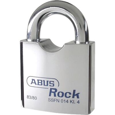 ABUS Rock 83/80 Hængelås - Klasse 4, NanoProtect, Hærdet stål ABUS Rock 83/80 Hængelås - Klasse 4, NanoProtect, Hærdet stål