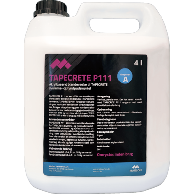 Marlon Tapecrete P111 Akrylpolymer, 4 L Marlon Tapecrete P111 Akrylpolymer, 4 L