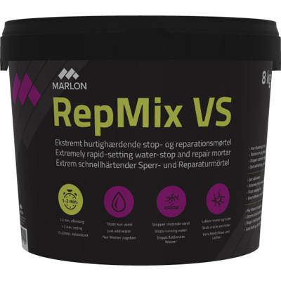 Marlon Repmix Vs Stop- Og Reparationsmørtel, 8 Kg Marlon Repmix Vs Stop- Og Reparationsmørtel, 8 Kg