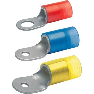 Klauke 50 Stk Isol. Ringkabelsko M10, Isol. Muffe Pa, 50 Mm² Klauke 50 Stk Isol. Ringkabelsko M10, Isol. Muffe Pa, 50 Mm²
