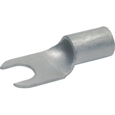 Klauke 100 Stk Pladekabelsko Din, Gaffelformet, 10 Mm², M5 Klauke 100 Stk Pladekabelsko Din, Gaffelformet, 10 Mm², M5