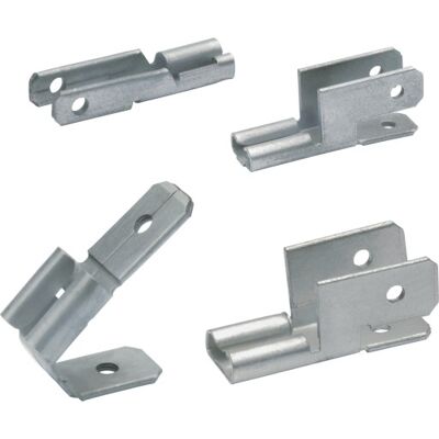 Klauke 100 Stk Stikfordeler 4,8 X 0,8 Mm, Cuzn Fortinnet Klauke 100 Stk Stikfordeler 4,8 X 0,8 Mm, Cuzn Fortinnet