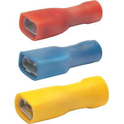 Klauke 8302V - Isoleret crimpstik - 4,8x0,5mm - 100 stk Klauke 8302V - Isoleret crimpstik - 4,8x0,5mm - 100 stk