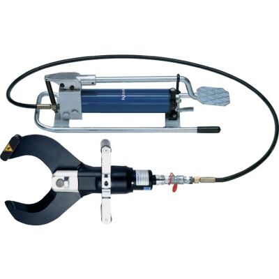 Klauke Hydraulisk Klippeværktøj Med Fodpumpe Ø120 Mm, As120fhp Klauke Hydraulisk Klippeværktøj Med Fodpumpe Ø120 Mm, As120fhp