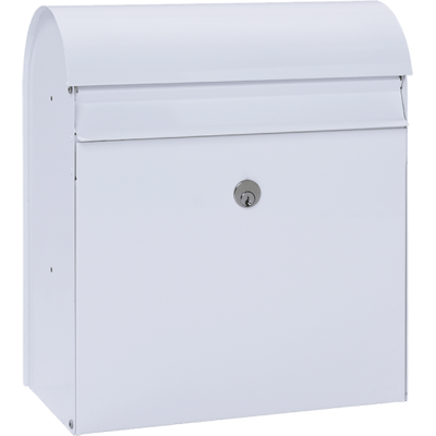 Mefa Postkasse Jade 870 M/lås, Hvid, 425 X 375 X 190 Mm 425x375x190 mm white Mefa Postkasse Jade 870 M/lås, Hvid, 425 X 375 X 190 Mm 425x375x190 mm white