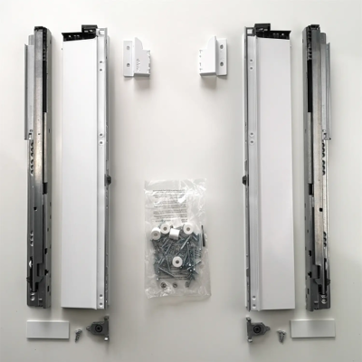 Blum Tandembox Skuffe Sæt Lav 400 Mm, Hvid 400 mm Hvid Blum Tandembox Skuffe Sæt Lav 400 Mm, Hvid 400 mm Hvid