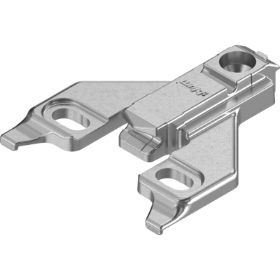 Blum Monteringsbagplade For Renovering 0 Mm, Til Spånskrue Aluminium Blum Monteringsbagplade For Renovering 0 Mm, Til Spånskrue Aluminium