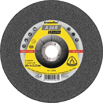 Klingspor A 24 R Supra - Skæreskive til stål 125mm - 3 varianter Klingspor A 24 R Supra - Skæreskive til stål 125mm - 3 varianter