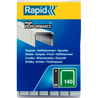 Rapid Nr. 140 Bredtrådshæfteklammer 10 Mm, 5000 Stk. 10 mm Rapid Nr. 140 Bredtrådshæfteklammer 10 Mm, 5000 Stk. 10 mm