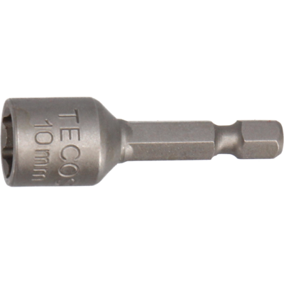 Tecos Magnettop, Udvendig 6-Kant 1/4", 10,0 X 45 Mm 10 x 45 mm Tecos Magnettop, Udvendig 6-Kant 1/4", 10,0 X 45 Mm 10 x 45 mm