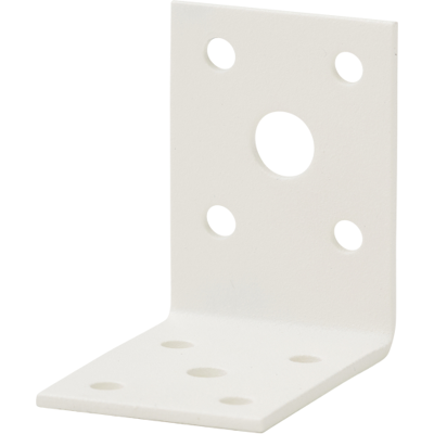 EJOT Vinkelbeslag 410, M/rib, 50 X 50 X 35 X 2,0 Mm, Hvid EJOT Vinkelbeslag 410, M/rib, 50 X 50 X 35 X 2,0 Mm, Hvid