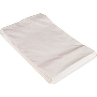 Hygiejnepose, Hvid, Med Hul Til Krog, 100 Stk. 245x350 mm white plastic Hygiejnepose, Hvid, Med Hul Til Krog, 100 Stk. 245x350 mm white plastic