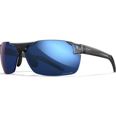 Wiley X Wx Prime Solbriller, Crystal Grey/blue, Onesize ONESIZE Crystal Grey/Blue Polykarbonat/Nylon Wiley X Wx Prime Solbriller, Crystal Grey/blue, Onesize ONESIZE Crystal Grey/Blue Polykarbonat/Nylon