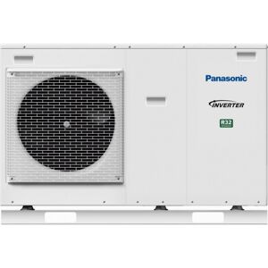 Panasonic Aquarea Wh-Mdc05j3e5 Luft/vand Monoblok Varmepumpe, 5 Kw  Hvid