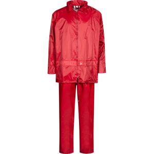 Lyngsøe Rainwear Lyngsøe Nylon Regnsæt, Rød, Str. 3xl 3XL Red Unisex Polyester, PVC Lyngsøe Rainwear Lyngsøe Nylon Regnsæt, Rød, Str. 3xl 3XL Red Unisex Polyester, PVC